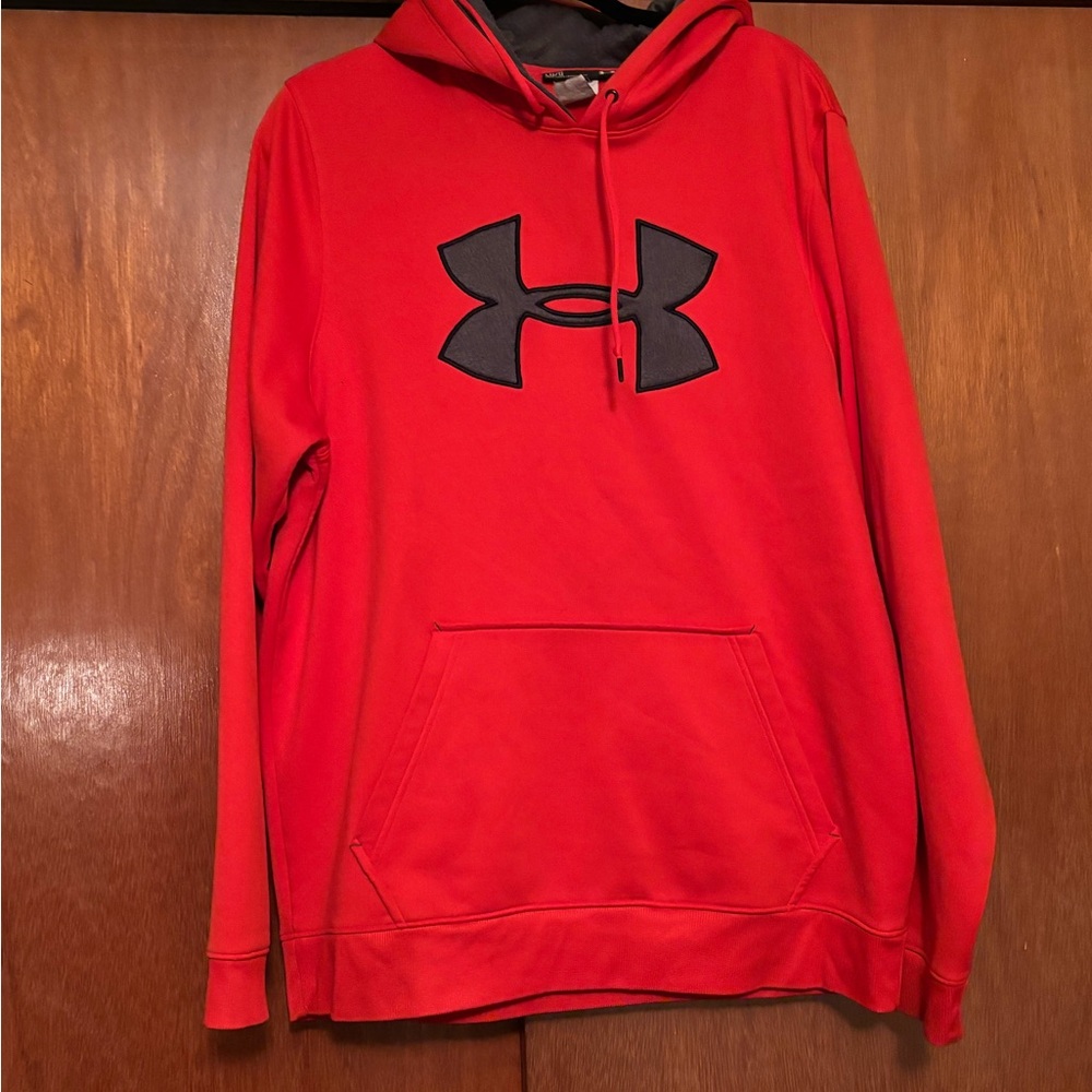 Under Armour Men's Orange Hoodie
